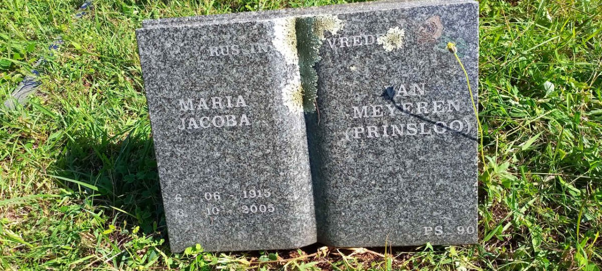 MEYEREN Maria, van nee PRINSLOO 1915-2005 
