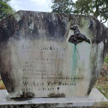MCKENZIE Leonie 1956-1975