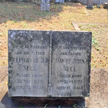 NELL Stephanus J.D. -1958 :: NELL David John -1989