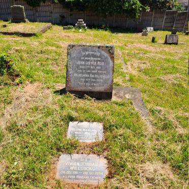 REID John Lister -1951 & Wilhelmina Balsillie -1958 :: WILLCOCKS Vivian Thomas 1911-1994 & Helen Margaret Stewart 1910-1988 _1