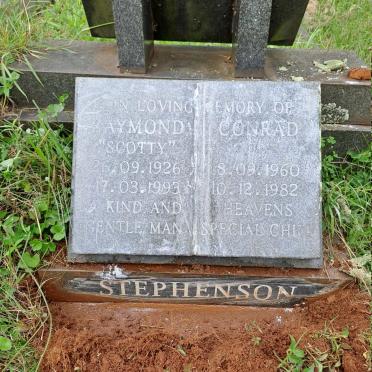 STEPHENSON Raymond Scotty 1926-1993 :: STEPHENSON Conrad 1960-1982