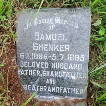 SHENKER Samuel 1895-1995