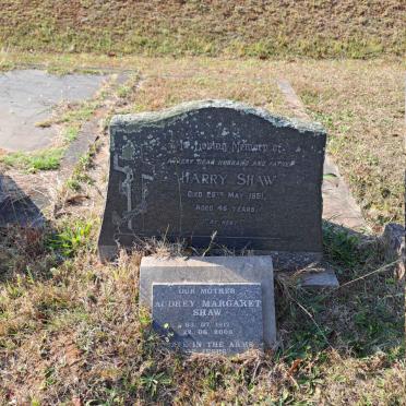 SHAW Harry -1961 & Audrey Margaret 1917-2008