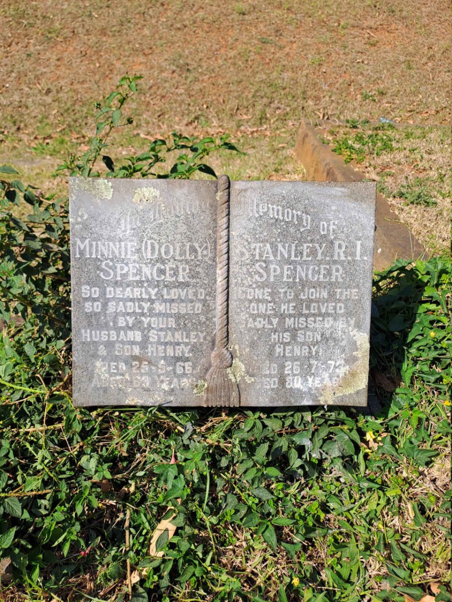 SPENCER Stanley R.I. -1973 & Minnie -1966