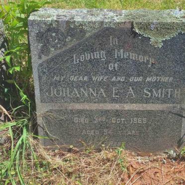SMITH Johanna E.A. -1965