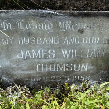 THOMSON James William -1958