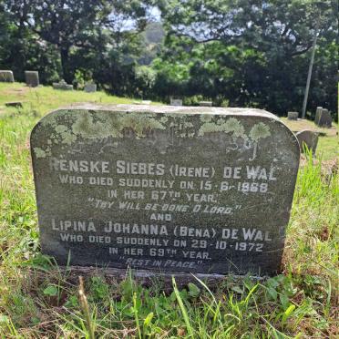 WAL Renske Siebes, de -1968 & Lipina Johanna -1972