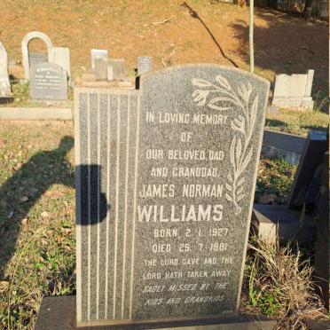 WILLIAMS James Norman 1927-1981