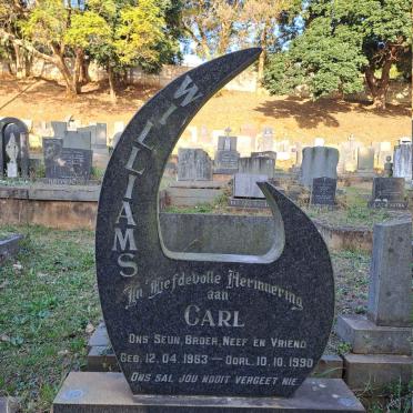 WILLIAMS Carl 1963-1990
