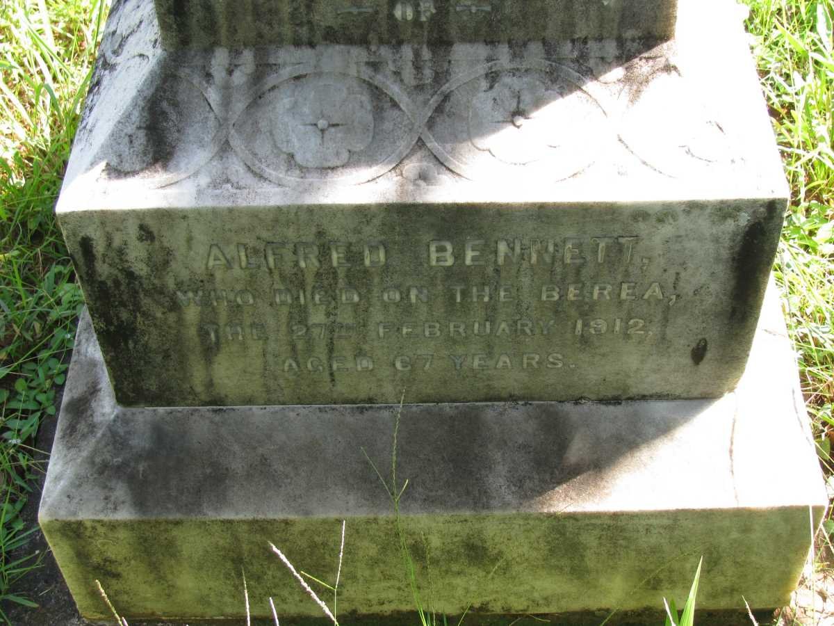 BENNETT Alfred -1912