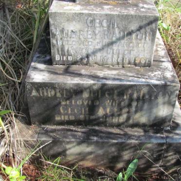 RAILTON Cecil Aubrey -1961 &amp; Audrey Dulce -19??