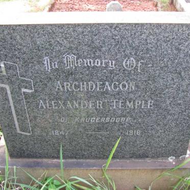 TEMPLE Alexander 1847-1916