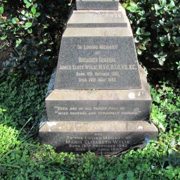 WYLIE James Scott 1861-1937 &amp; Maria Elizabeth 1862-1947