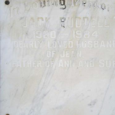 BUDDELL Jack 1920-1984