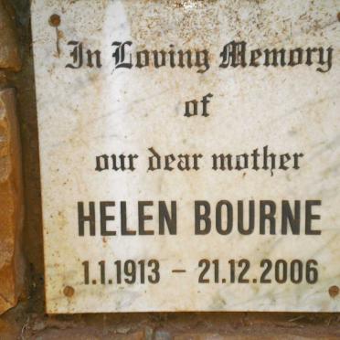 BOURNE Helen 1913-2006