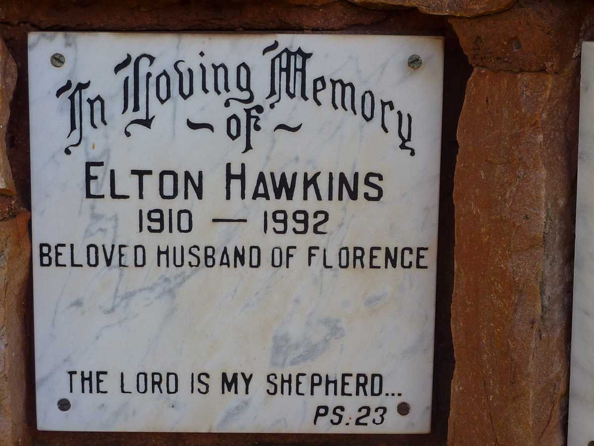 HAWKINS Elton 1910-1992