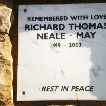 MAY Richard Thomas, Neale 1919-2003