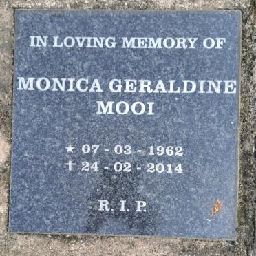 MOOI Monica Geraldine 1962-2014