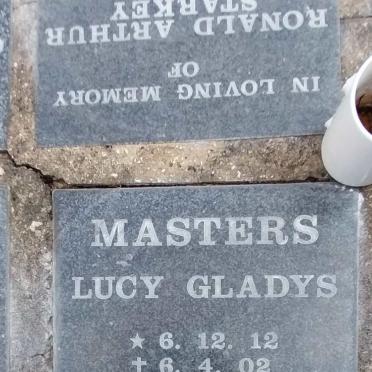 MASTERS Lucy Gladys 1912-2002