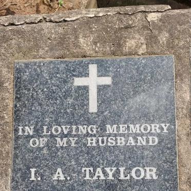 TAYLOR I.A. 1941-2009