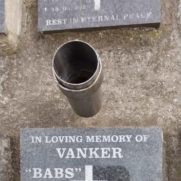 VANKER Babs 1932-2022