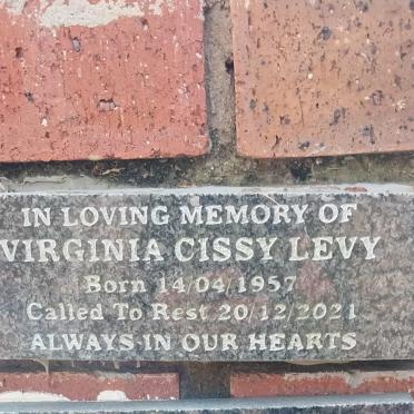 LEVY Virginia Cissy 1957-2021