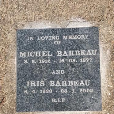 BARBEAU Michel 1912-1977 & Iris 1923-2002     