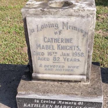 KNIGHTS Catherine Mabel -1958 :: CLOSE Kathleen Mabel 1920-2003