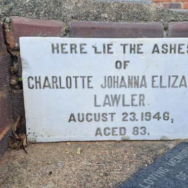 LAWLER Charlotte Johanna Elizabeth -1946