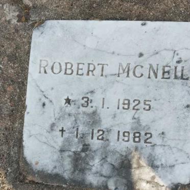 MCNEIL Robert 1925-1982