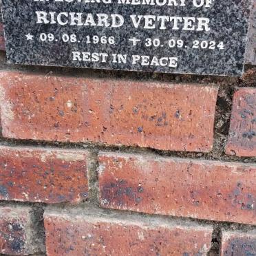 VETTER Richard 1966-2024