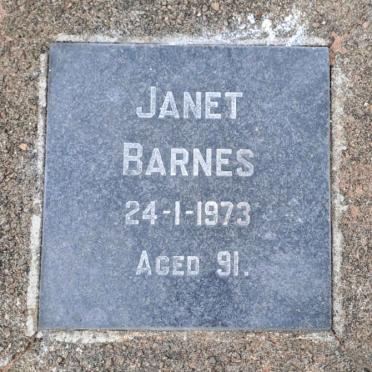 BARNES Janet -1973
