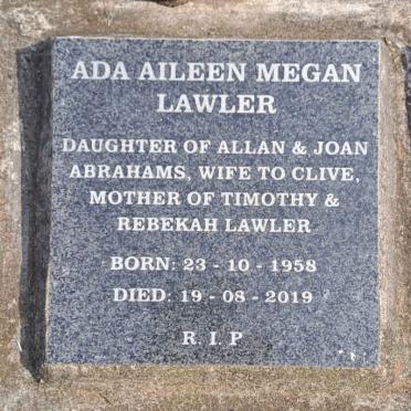 LAWLER Ada Aileen Megan 1958-2019
