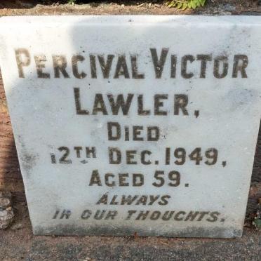 LAWLER Percival Victor -1949