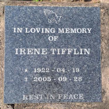 TIFFLIN Irene 1922-2005