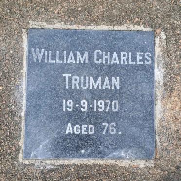 TRUMAN William Charles-1970