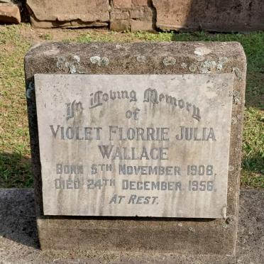WALLACE Violet Florrie Julia 1908-1956
