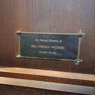 WILSHERE Eric Harold -1965