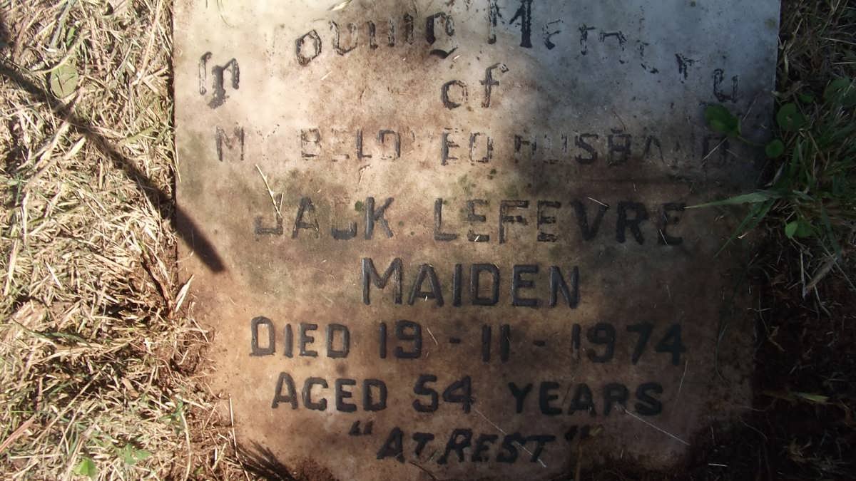 NORTHERN Alan Wilfred Beves 1910-1994 &amp; Doris Bertha FRY 1906-1997 :: NORTHERN Albert William Beves -1957 &amp; Edith Ann -1