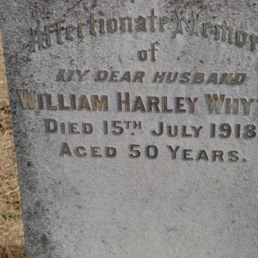 WHYTE William Harley -1918