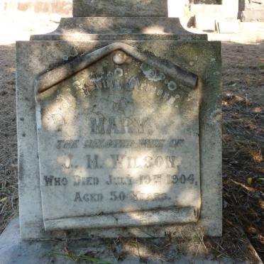 WILSON Mary -1904