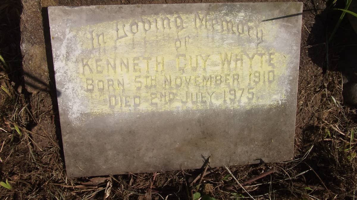 WHYTE Percy Lofthouse -1927 &amp; Florence -1958 :: WHYTE Kenneth Guy 1910-1975