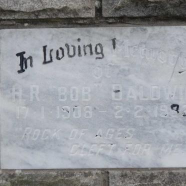 BALDWIN H.R. 1908-1982