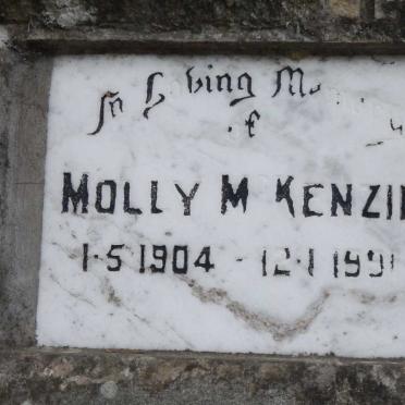 McKENZIE Molly 1904-1991
