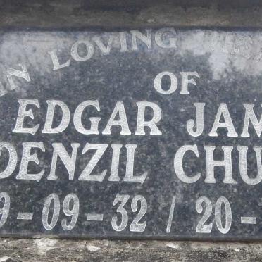 CHURCH Edgar James Denzil 1932-1999