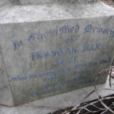 RAW Donovan Dan -1965