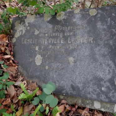 LESTER Leslie Neville -1971