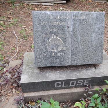 CLOSE Jimmy 1909-1977