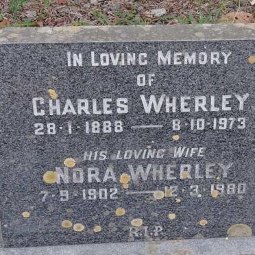 WHERLEY Charles 1888-1973 &amp; Nora 1902-1980
