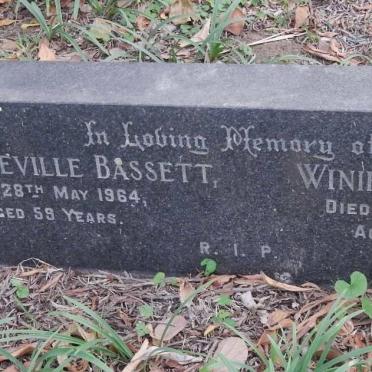 BASSETT Ernest Neville -1964 &amp; Winifred -1964
